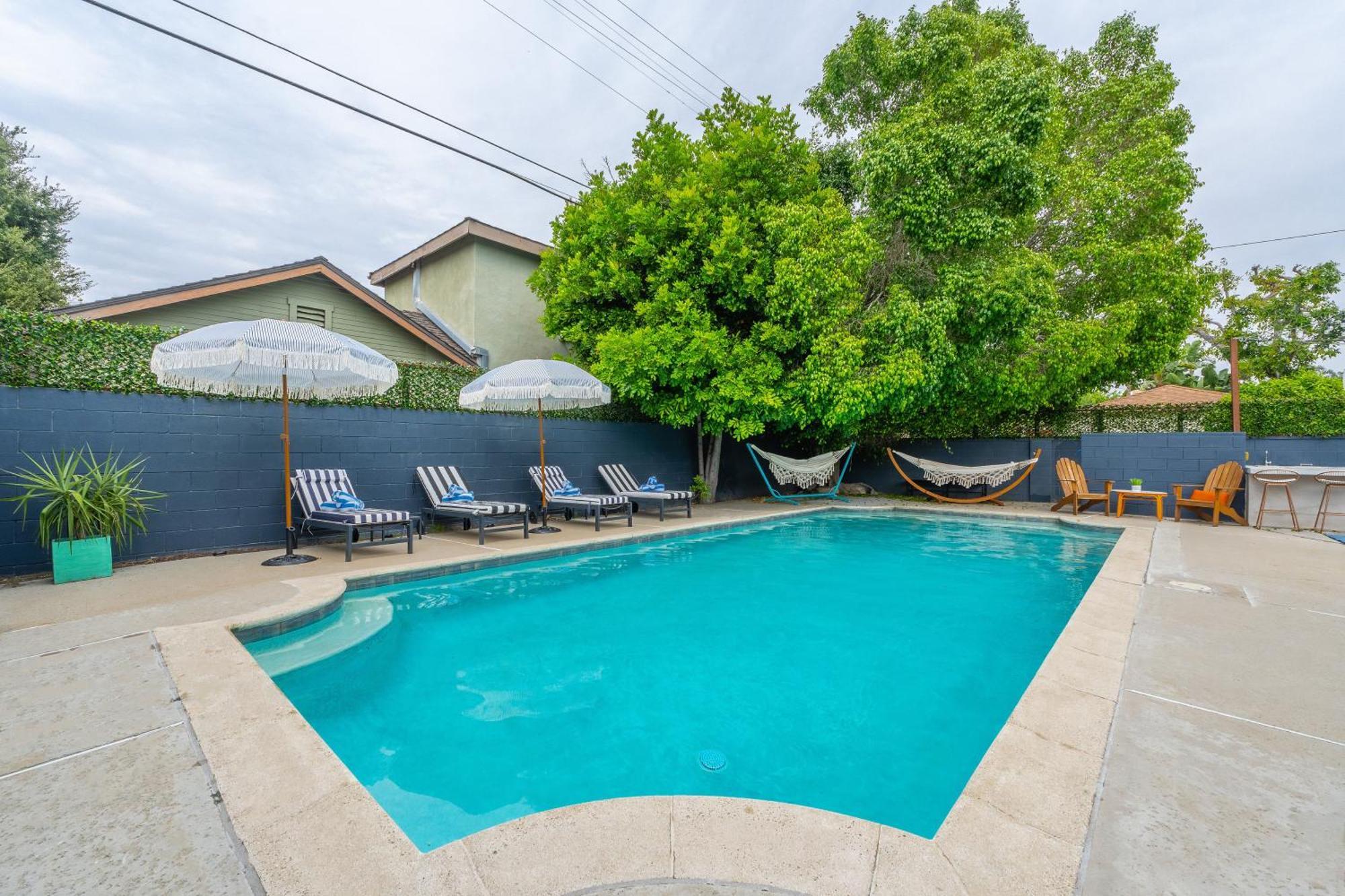 Angel&Rose Universal Hollywood Heated Pool House King Bed Los Angeles Exterior photo