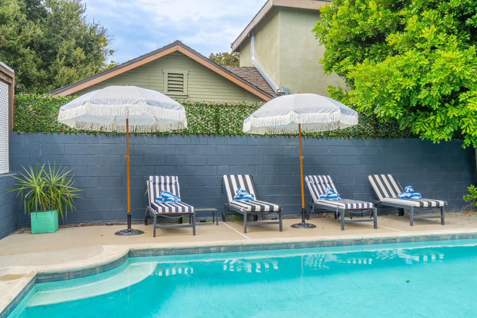 Angel&Rose Universal Hollywood Heated Pool House King Bed Los Angeles Exterior photo