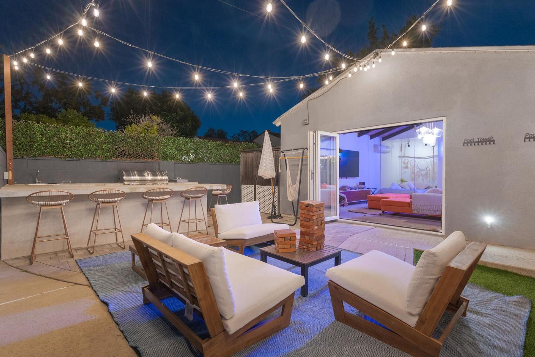 Angel&Rose Universal Hollywood Heated Pool House King Bed Los Angeles Exterior photo
